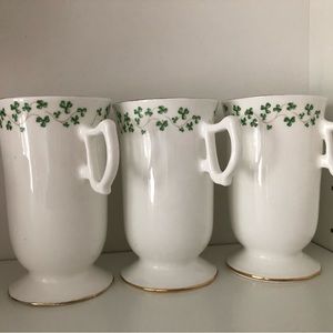 Royal Tara Fine Bone China Shamrock Tall Mug Made in Ireland